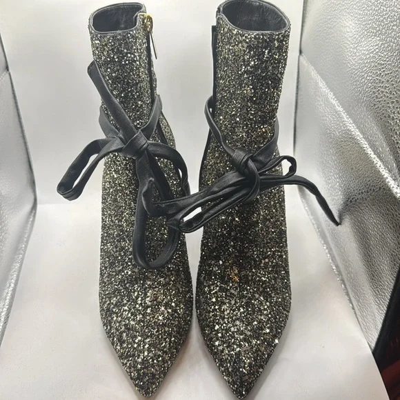 Jimmy Choo Henrietta Glitter Boots